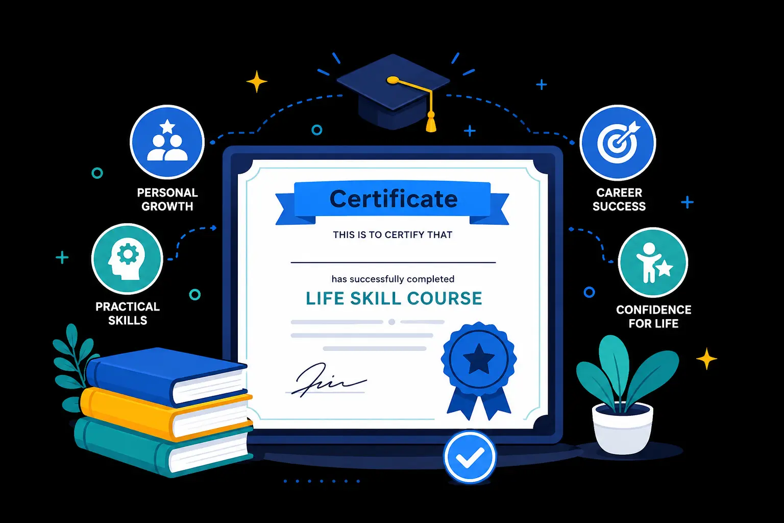 Certificate for Vedic Maths course 