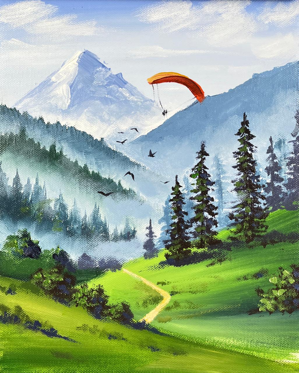 Acrylic Landscapes & Cityscapes!