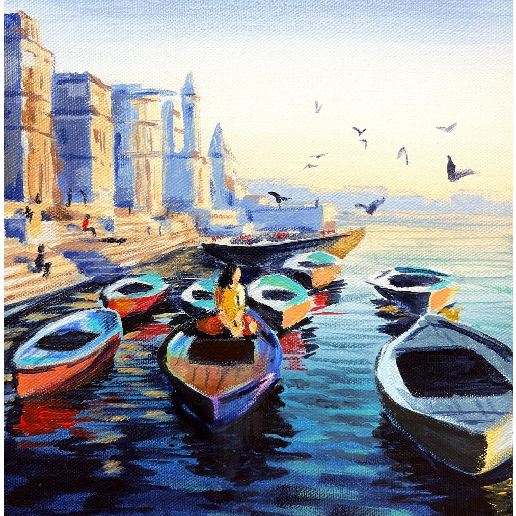 Acrylic Landscapes & Cityscapes!