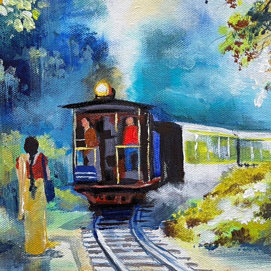 Acrylic Landscapes & Cityscapes!