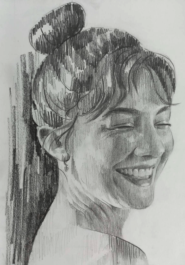 Portrait sketching course preview 4