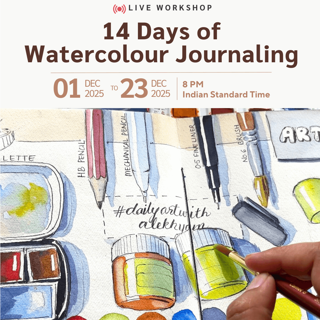 14-days of Watercolour Journaling
