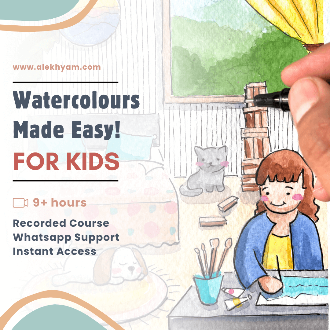 Watercolours Made Easy! - For KIDS