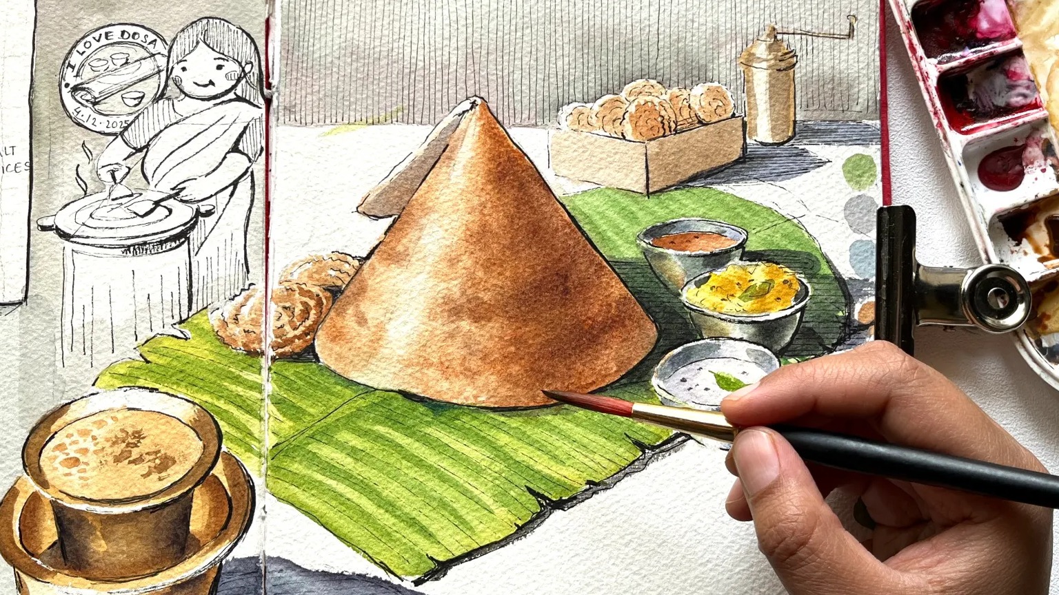14-Day Watercolour Journaling preview