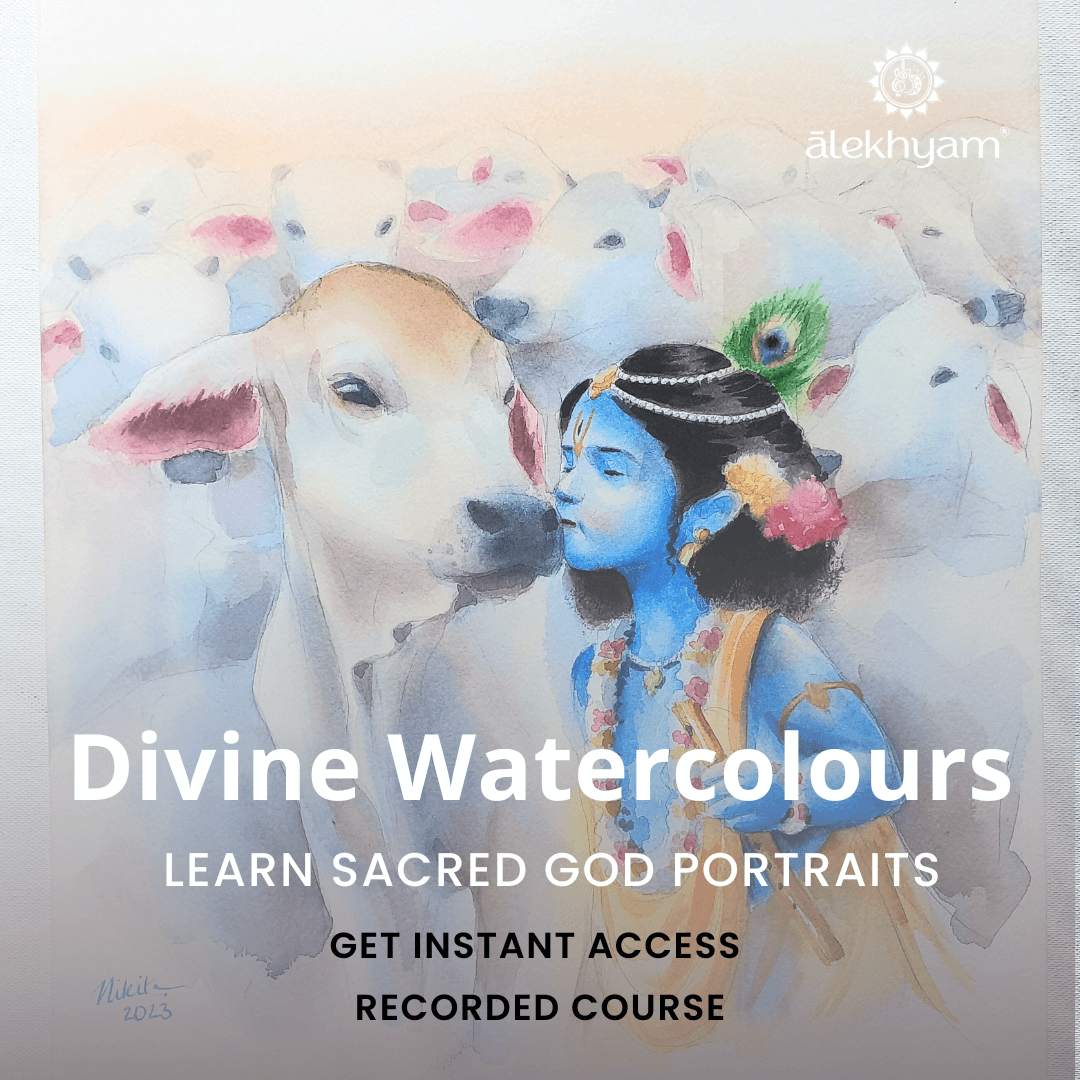 Divine Watercolors - Sacred 'God Portraits'