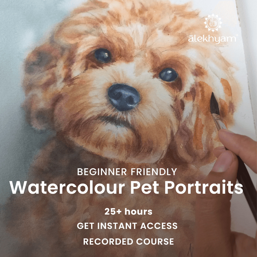 Pet Portraits in Watercolour