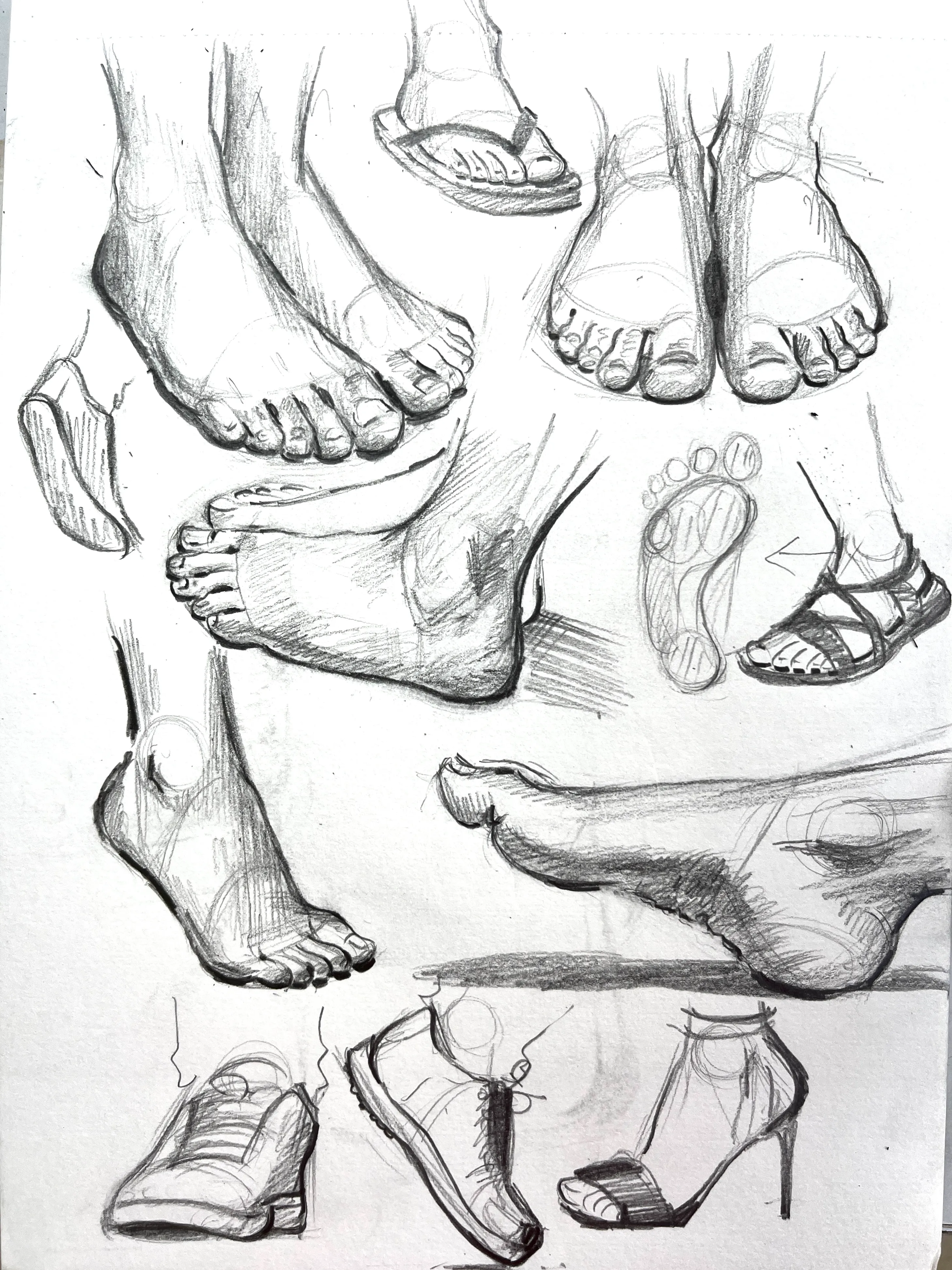 Hands and feet practice