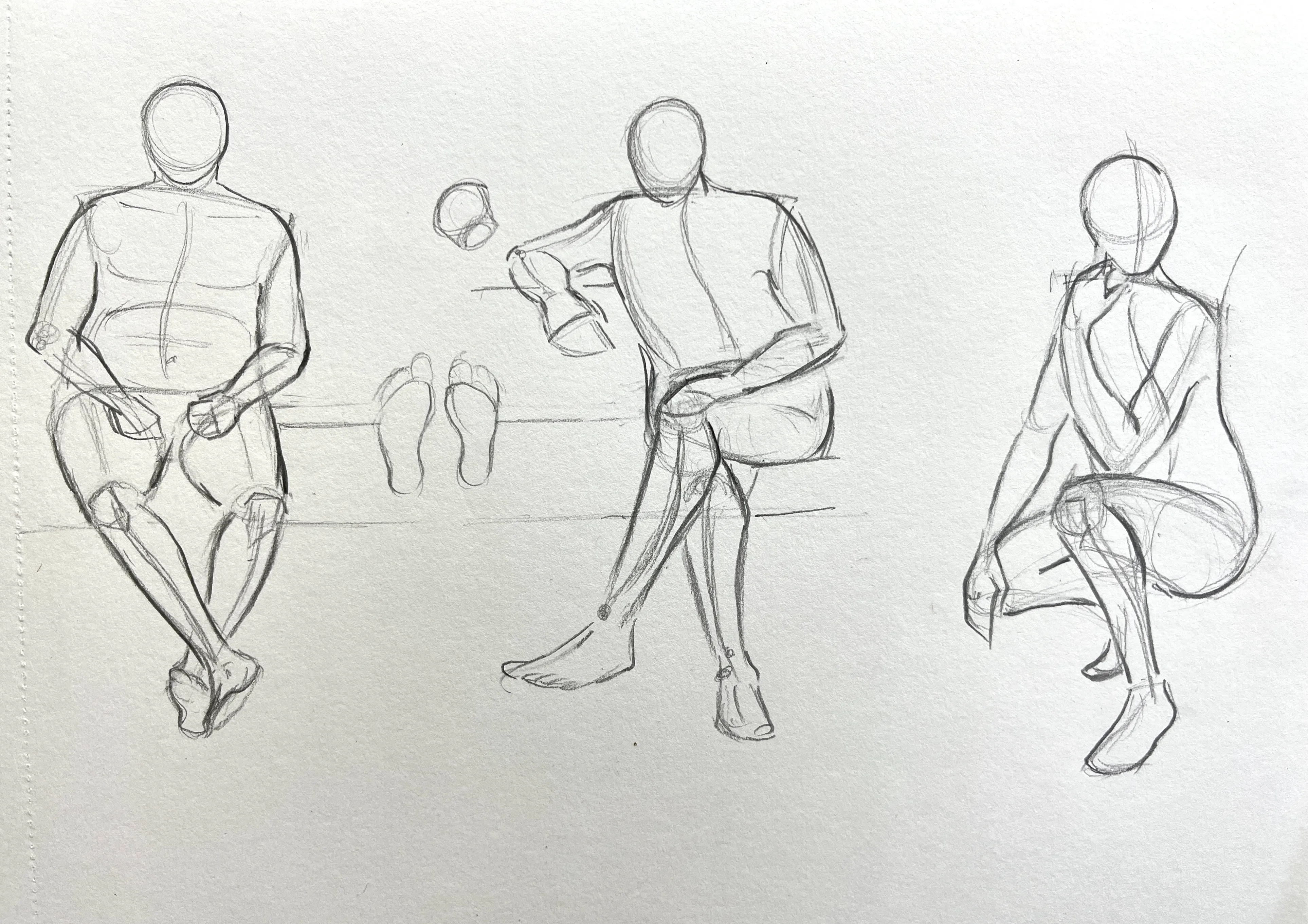 Proportions and gesture practice