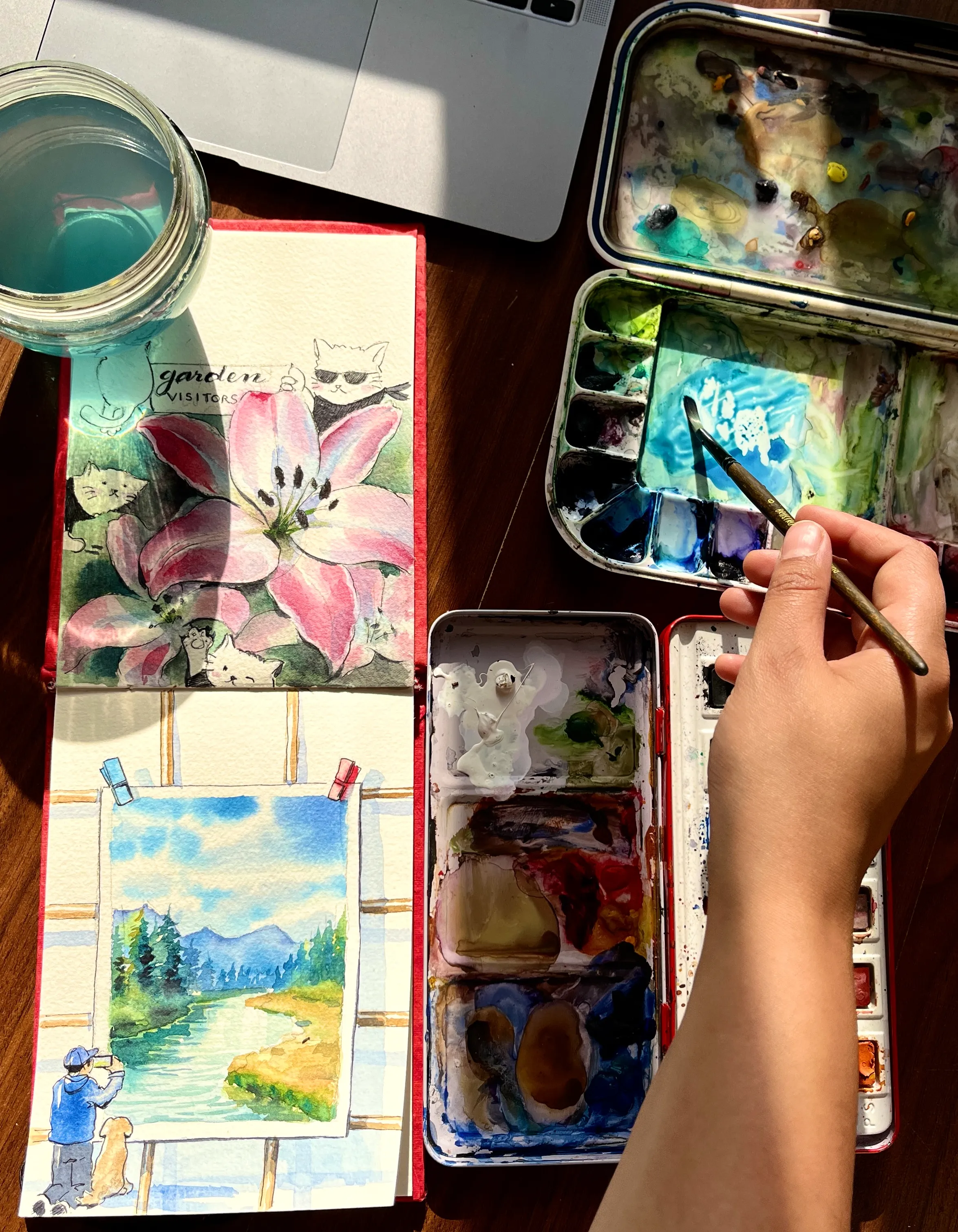 3-day watercolour reset