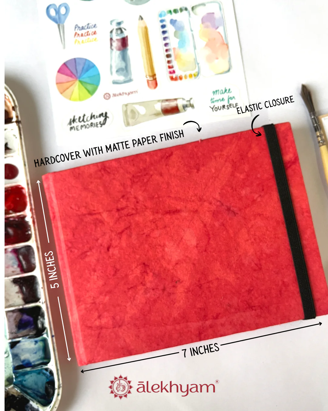 A5 Watercolour Sketchbook