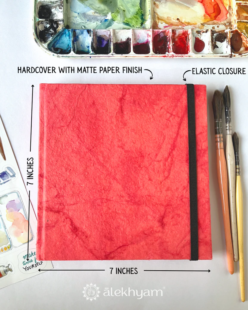 Square Watercolour Sketchbook