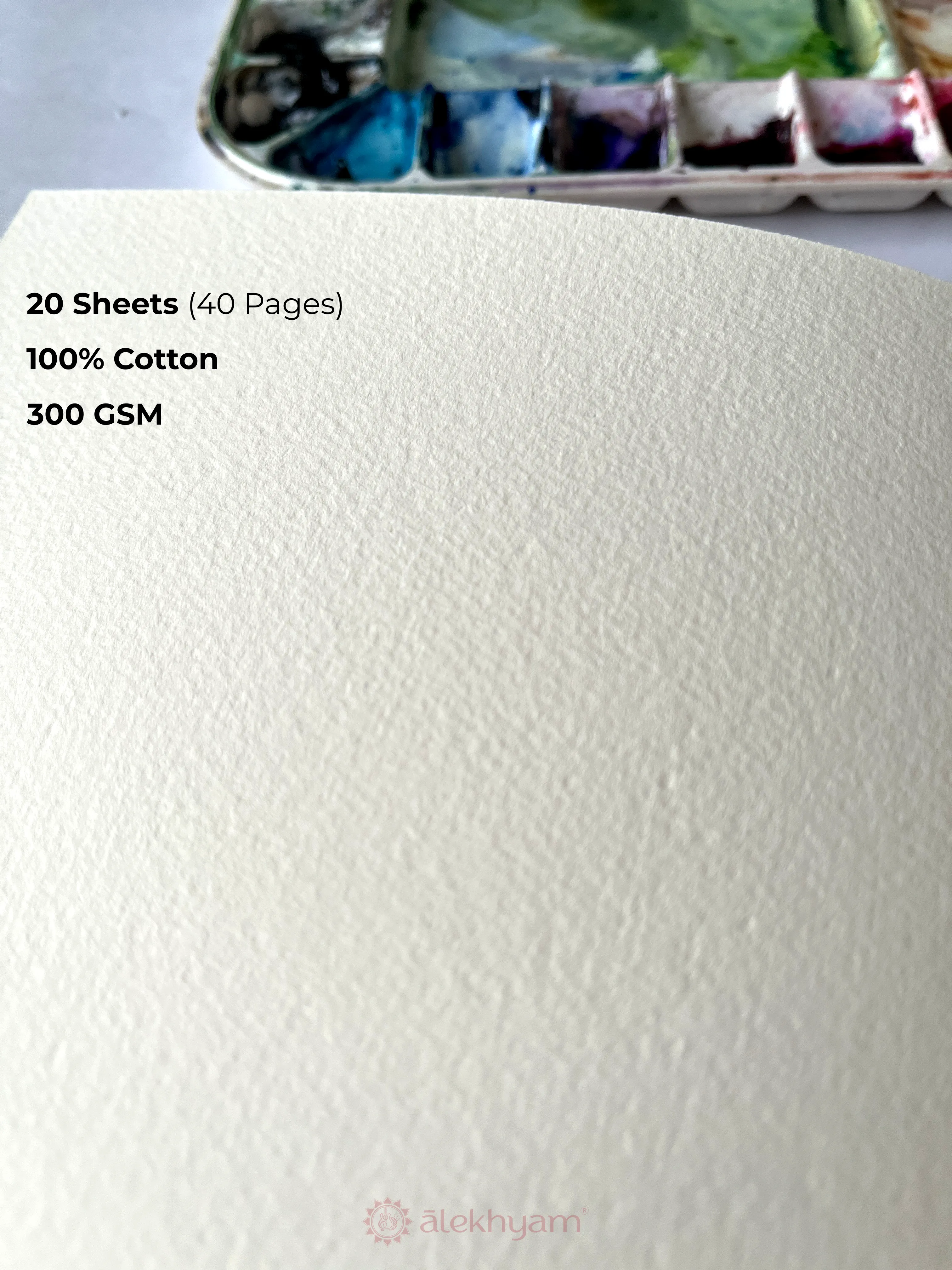 Close-up cotton paper