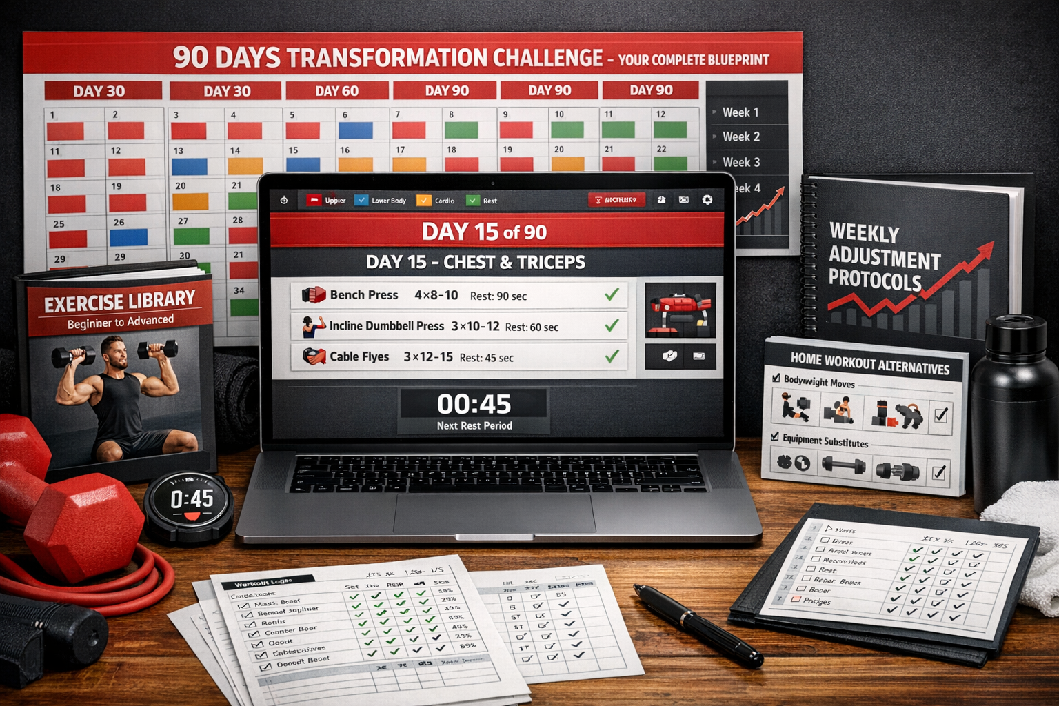 90-Day Workout Blueprint