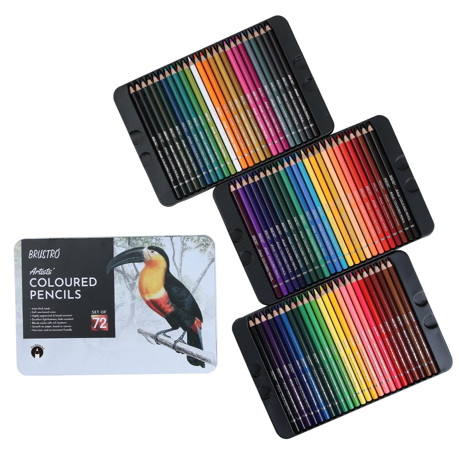Brustro 72 pcs