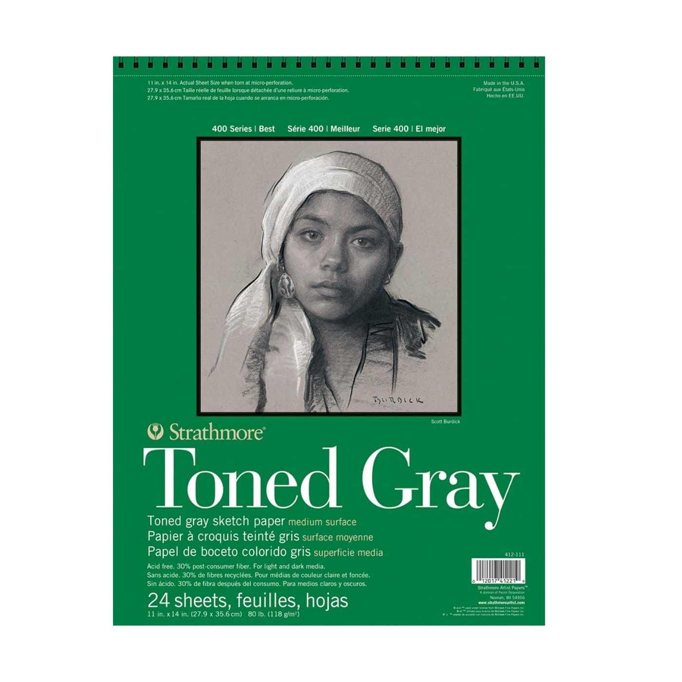 Strathmore Toned Grey Book