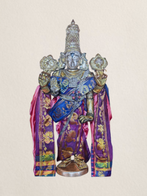 Vishnu · A3 deity portrait