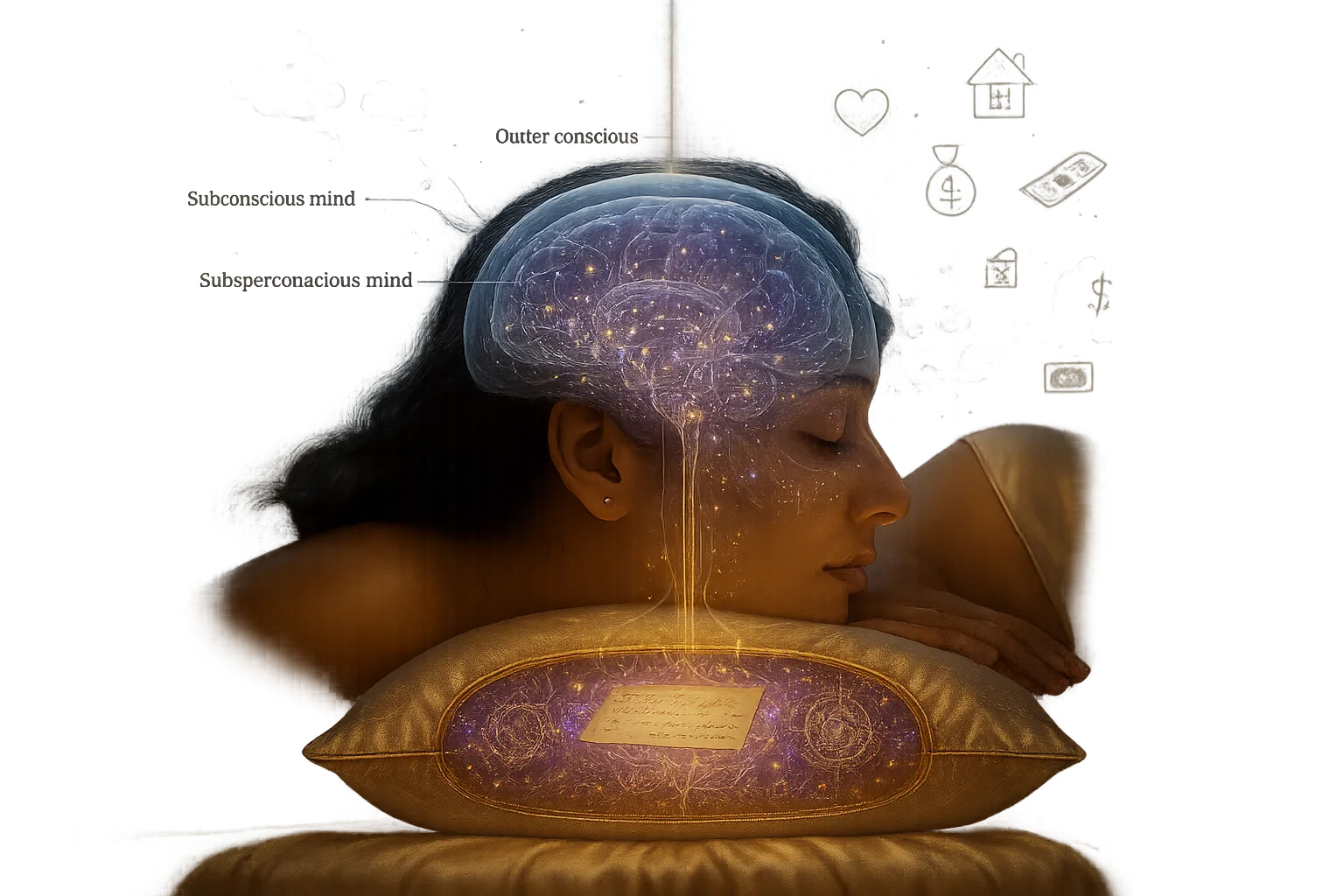 Pillow Manifestation Concept