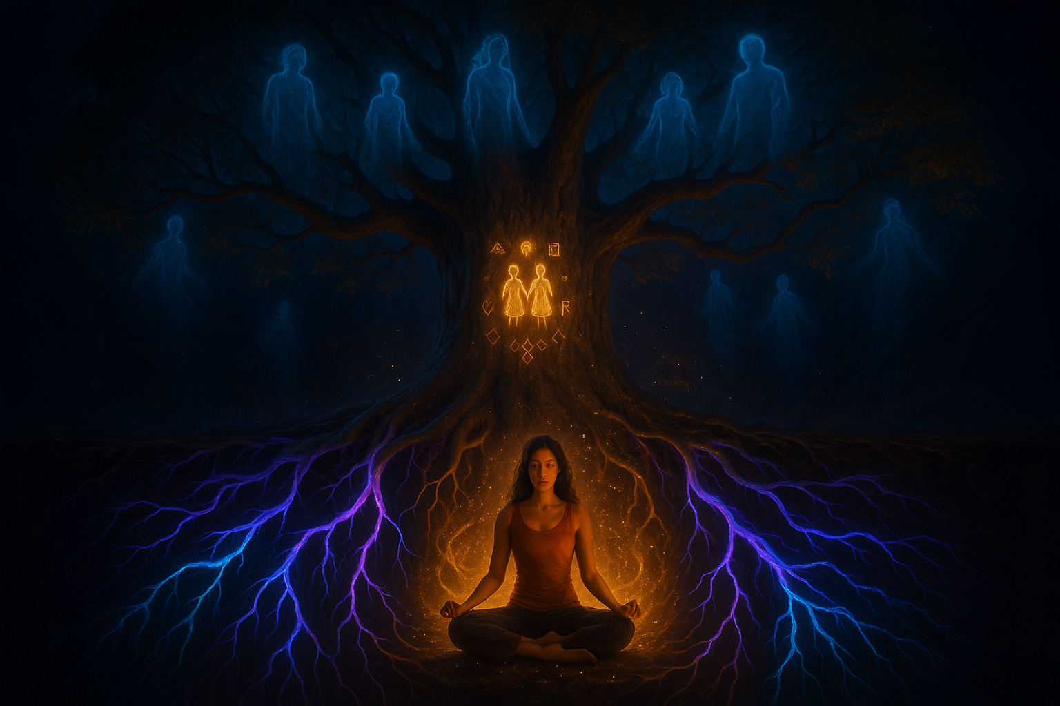 Ancestral Healing Meditation - Spiritual Energy and Family Tree Connection