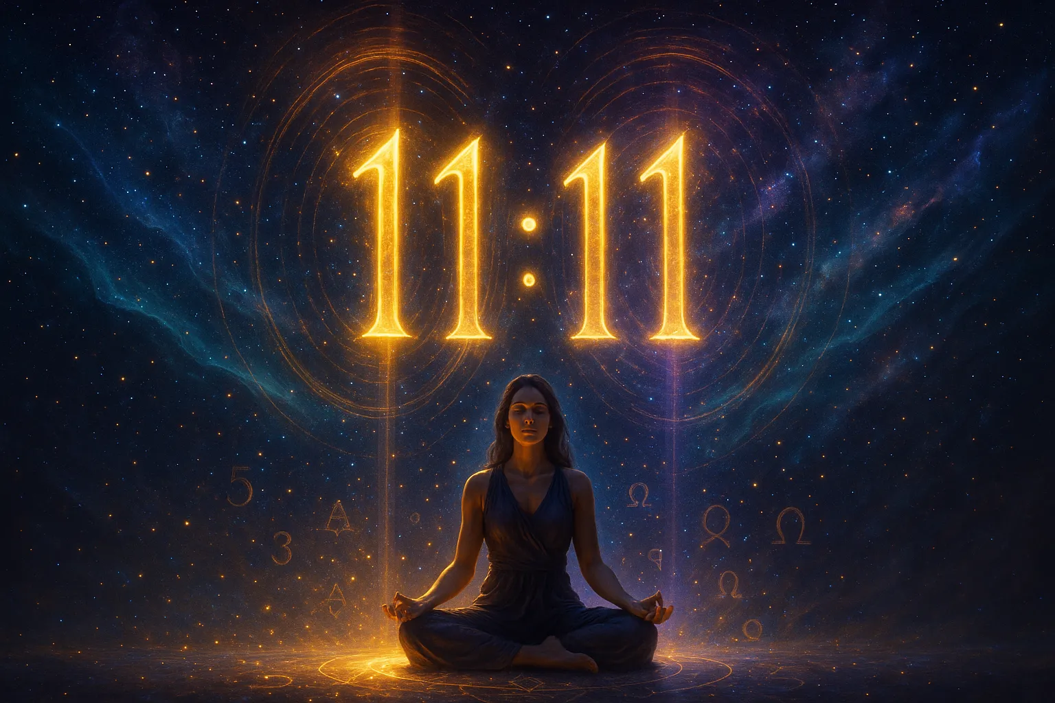 11:11 Divine Portal Illustration