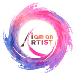 I Am An Artist Logo