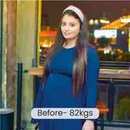 Niti before weight loss, 82 kg
