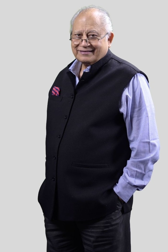 Shiv Khera with magazine