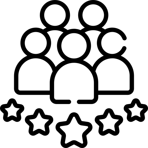 Five star experience icon