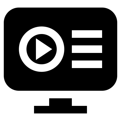 Online program logo